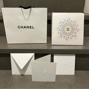 CHANEL Shopping Bag, Greeting Card + Bonus Box Cover